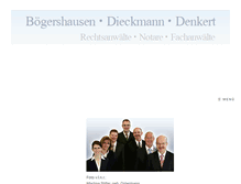Tablet Screenshot of kanzlei-ebd.de